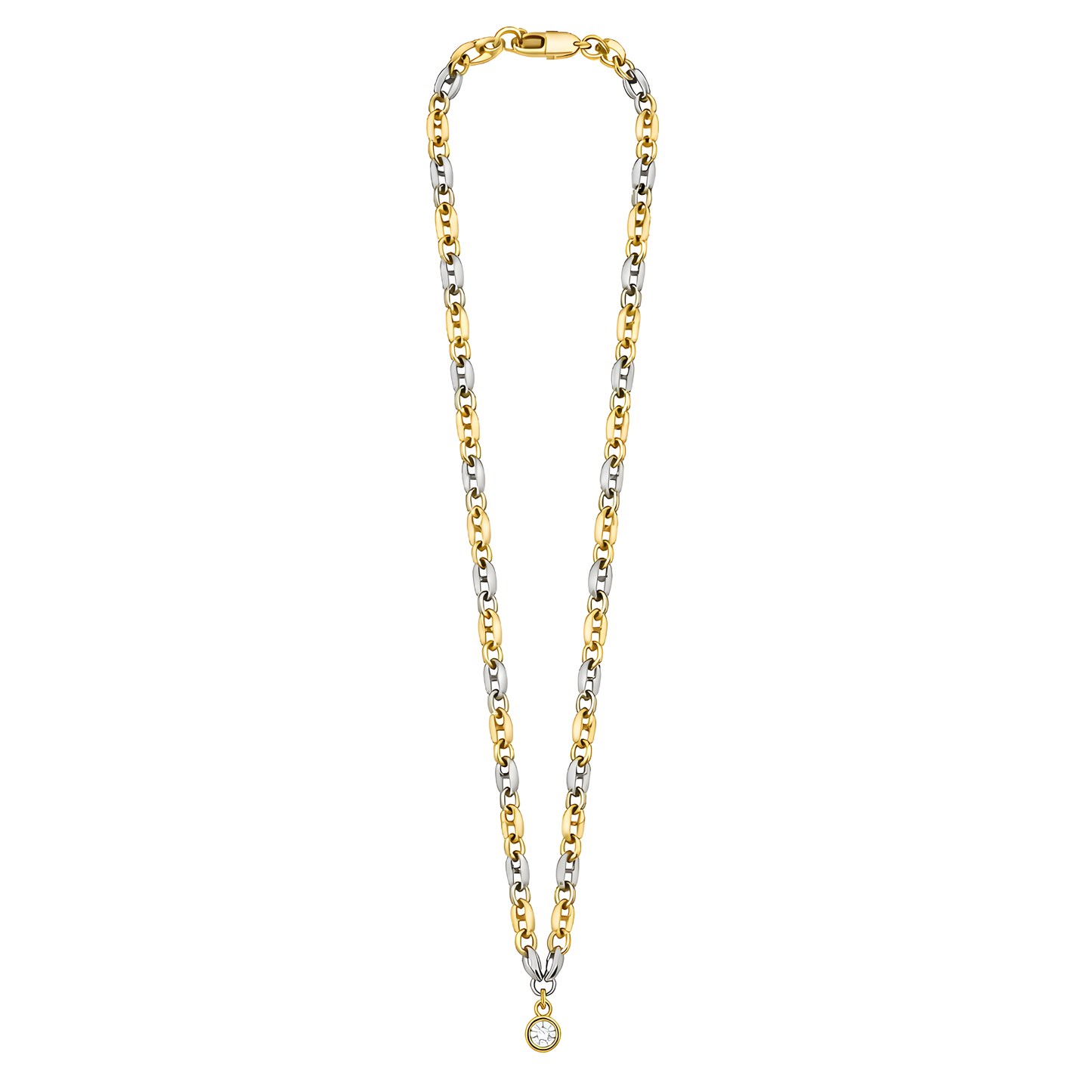 TWO TONE OVAL LINK