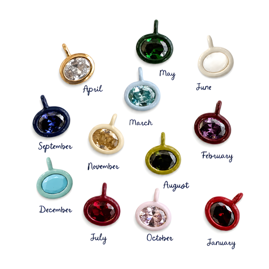 BIRTHSTONE CHARM